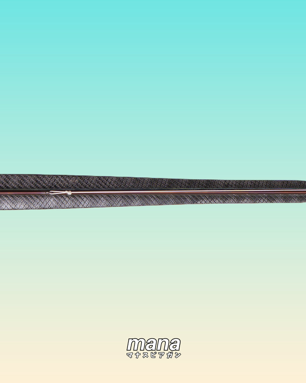 100cm Soriatec Single Roller Speargun Black
