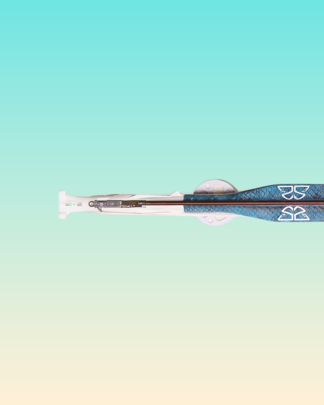 100cm Soriatec Single Roller Speargun Tiffany Blue