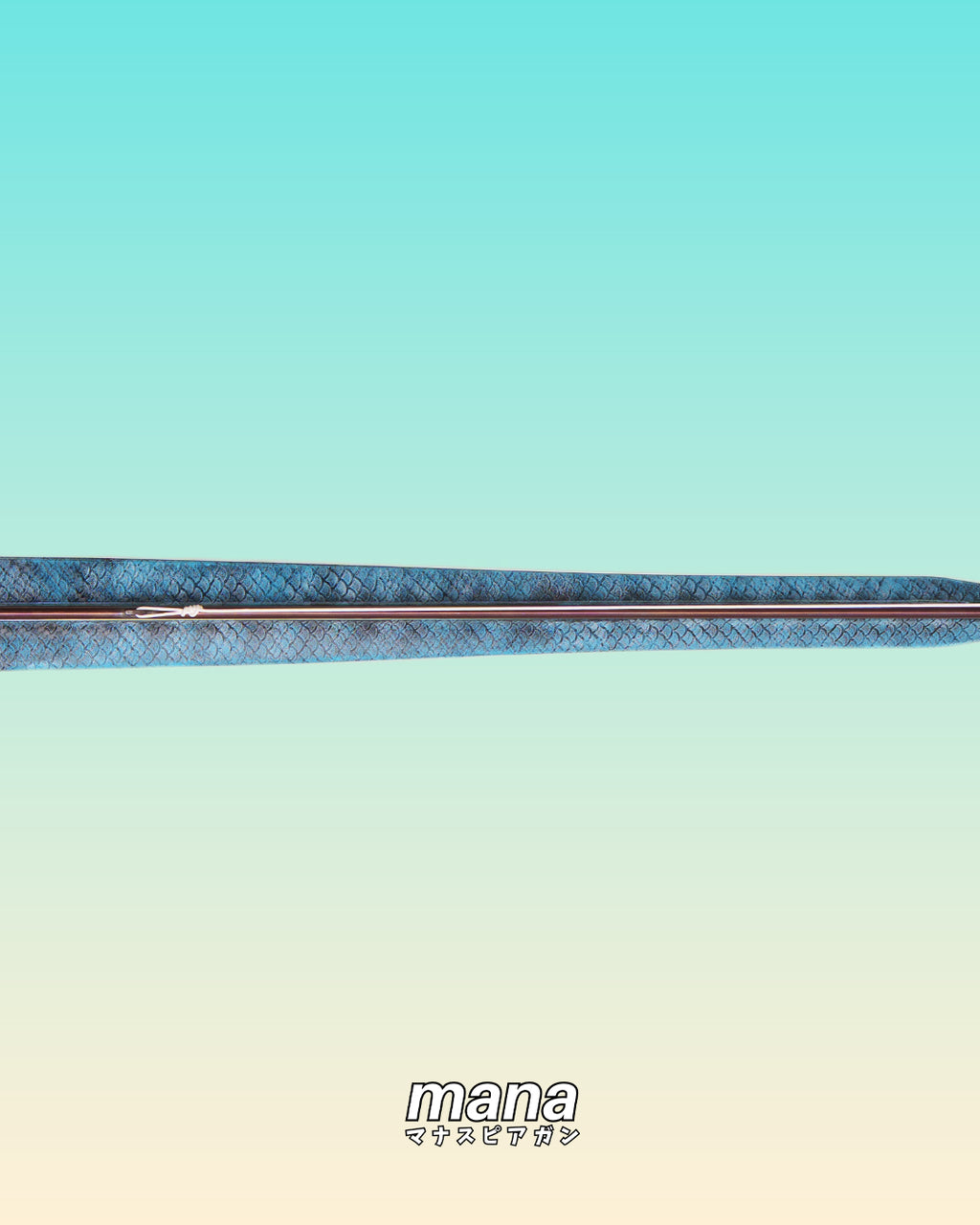 100cm Soriatec Single Roller Speargun Tiffany Blue