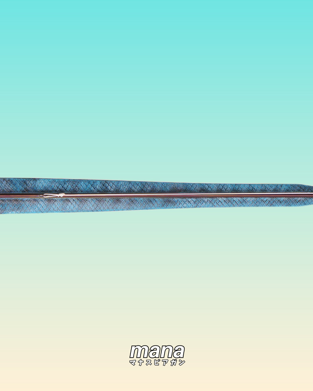 100cm Soriatec Single Roller Speargun Tiffany Blue