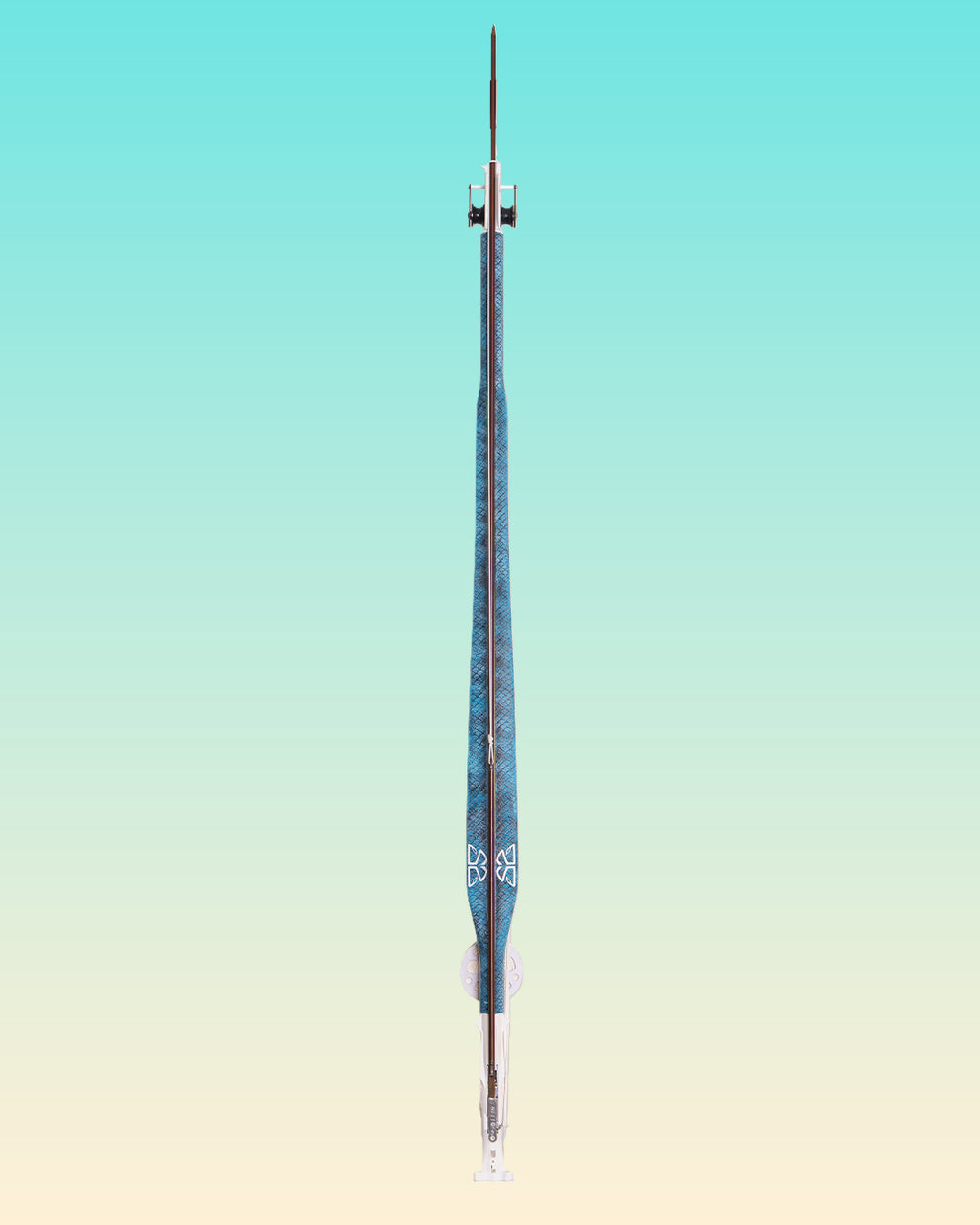 100cm Soriatec Single Roller Speargun Tiffany Blue